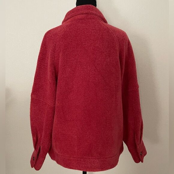 NWT Anthropologie Houndstooth Shirt Jacket - Picture 6 of 8